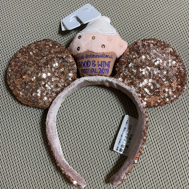 Disney(ディズニー)のミッキー 耳 カチューシャ グリッター アメリカ限定 レディースのヘアアクセサリー(カチューシャ)の商品写真