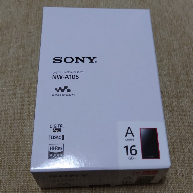 SONY WALKMAN NW-A105 レッド