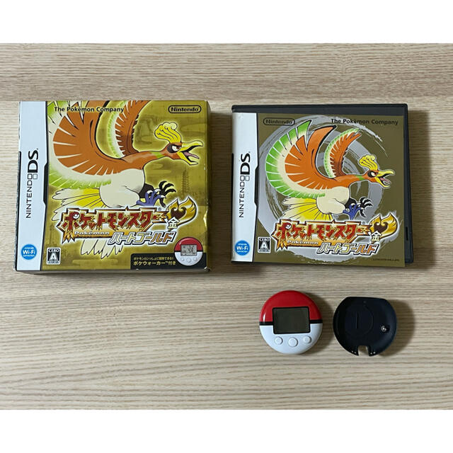 任天堂(ニンテンドウ)のポケットモンスター ハートゴールド DS 中古 エンタメ/ホビーのゲームソフト/ゲーム機本体(携帯用ゲームソフト)の商品写真