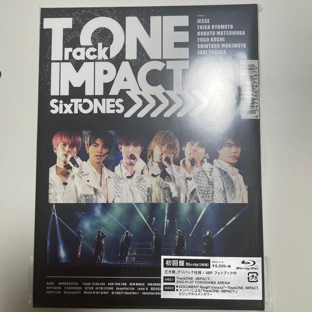 SixTONES　TrackONE-IMPACT- 初回盤　Blu-ray
