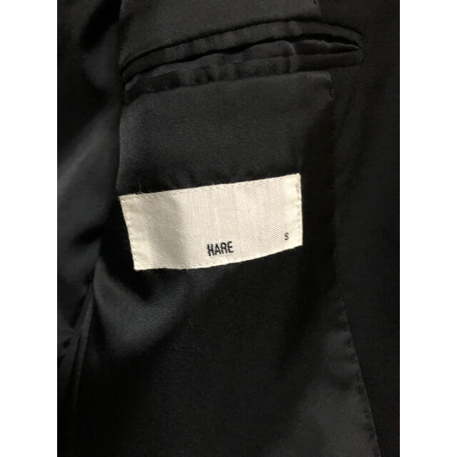 HARE(ハレ)の[値下げ]HARE テーラードジャケット ブラック S 美品 メンズのジャケット/アウター(テーラードジャケット)の商品写真