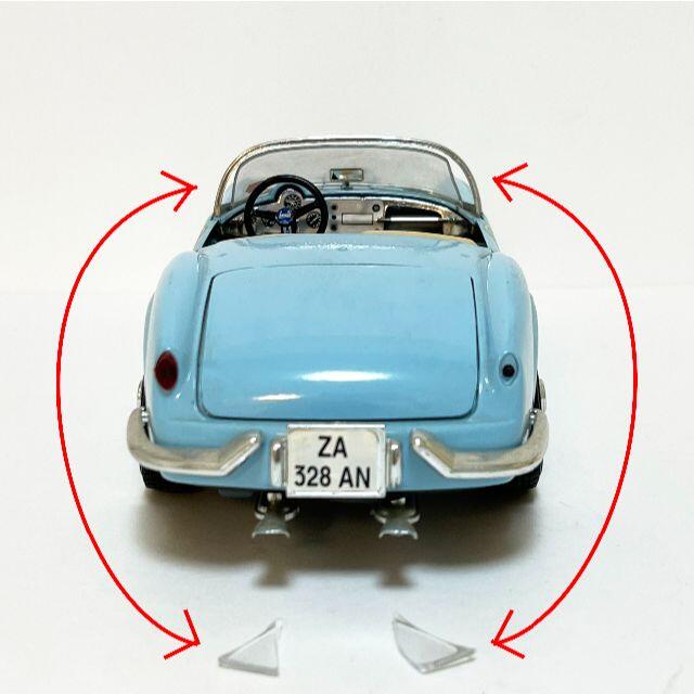 Lancia Aurelia B24 SPIDER (1955) 難有り エンタメ/ホビーのおもちゃ/ぬいぐるみ(ミニカー)の商品写真