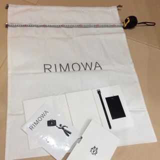 リモワ(RIMOWA)のリモワ スーツケース収納袋 ステッカー  スーツケースタグ(旅行用品)