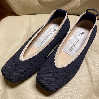 simple piping pattern / NAVY & IVORY(ハイヒール/パンプス)
