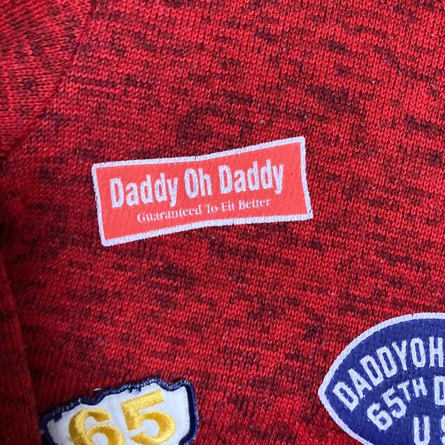 daddy oh daddy(ダディオーダディー)の110サイズ　裏起毛トレーナー キッズ/ベビー/マタニティのキッズ服男の子用(90cm~)(ニット)の商品写真