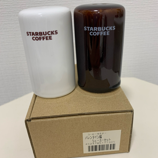 Starbucks Coffee(スターバックスコーヒー)のスタバ　デミタスカップ&ソーサー、グラス、計量スプーン　※シェーカーセット追加 インテリア/住まい/日用品のキッチン/食器(食器)の商品写真