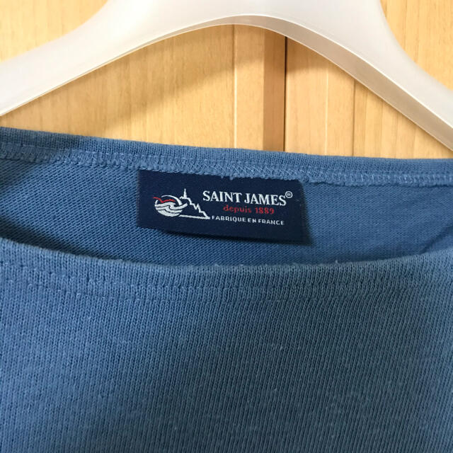 SAINT JAMES(セントジェームス)のセントジェームス　水色　長袖　正規店購入 メンズのトップス(Tシャツ/カットソー(七分/長袖))の商品写真