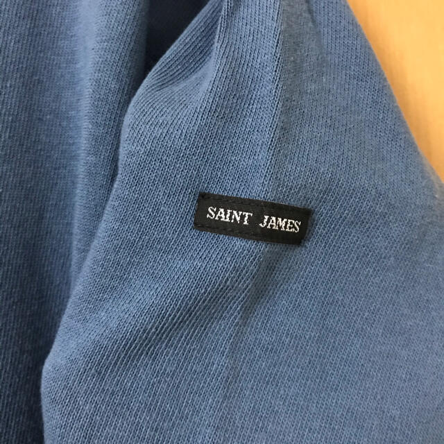 SAINT JAMES(セントジェームス)のセントジェームス　水色　長袖　正規店購入 メンズのトップス(Tシャツ/カットソー(七分/長袖))の商品写真