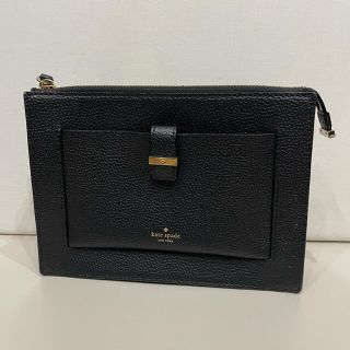 ケイトスペードニューヨーク(kate spade new york)の美品！！【ケイトスペード　リボン　クラッチバッグ】(クラッチバッグ)