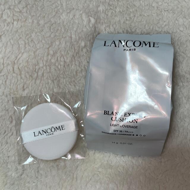 LANCOME(ランコム)の【新品】LANCOMEランコムクッションファンデレフィル(パフ付) コスメ/美容のベースメイク/化粧品(ファンデーション)の商品写真