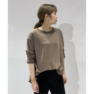 アパルトモンドゥーズィエムクラス(L'Appartement DEUXIEME CLASSE)の【新品】AP STUDIO◆SCENTOF C/N sweat Tシャツ◆(カットソー(長袖/七分))