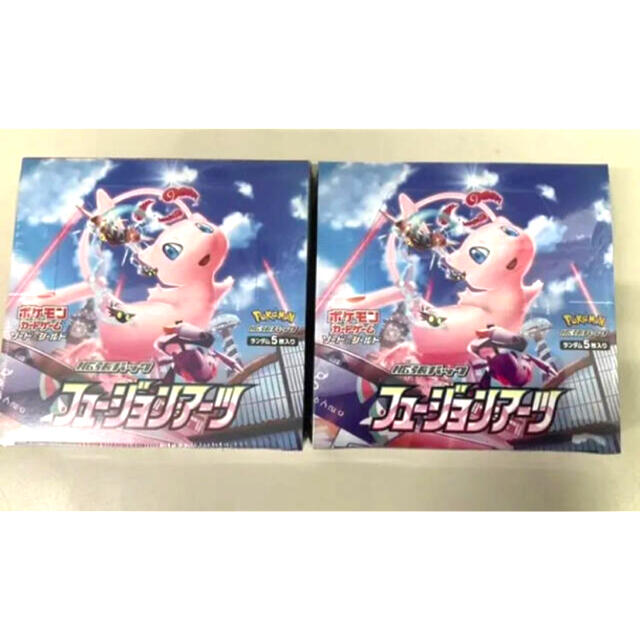 ポケモンカードゲーム ソード＆シールド フュージョンアーツ 2BOX - neovation.sg