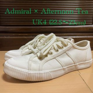 アドミラル(Admiral)の【美品】Admiral×AfternoonTea コラボスニーカー(スニーカー)