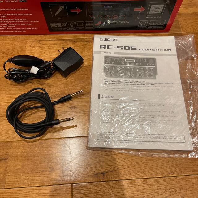 BOSS(ボス)のBOSS RC-505 LOOP STATION & BOSS FS-6 セット 楽器のDJ機器(DJエフェクター)の商品写真