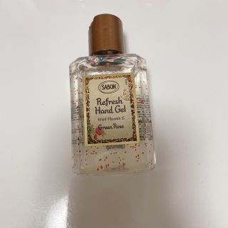 サボン(SABON)のSABON リフレッシュ ハンドジェル グリーン・ローズ(アルコールグッズ)