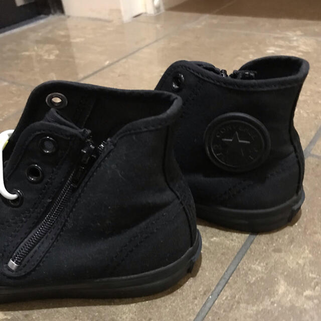 CONVERSE(コンバース)のCONVERSE ハイカット　黒 20cm キッズ/ベビー/マタニティのキッズ靴/シューズ(15cm~)(スニーカー)の商品写真
