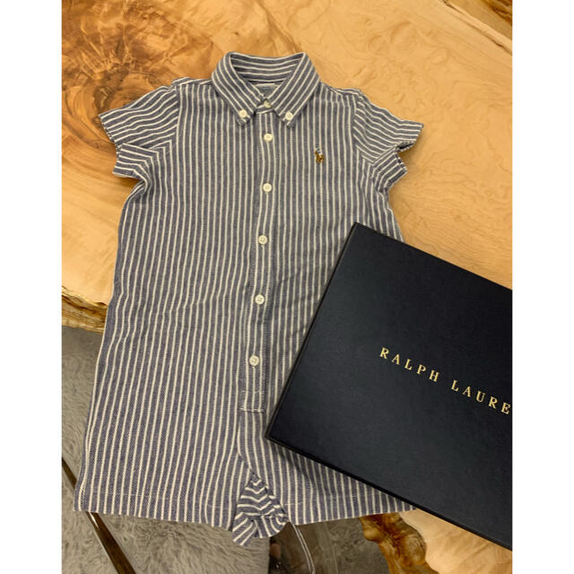 Ralph Lauren(ラルフローレン)の新品未使用ラルフローレンロンパース キッズ/ベビー/マタニティのベビー服(~85cm)(ロンパース)の商品写真