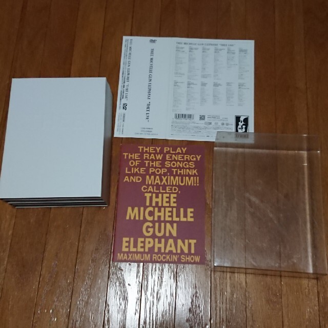 THEE MICHELLE GUN ELEPHANT THEE LIVE DVD エンタメ/ホビーのDVD/ブルーレイ(ミュージック)の商品写真