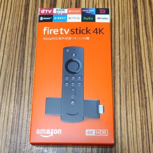 Fire TV Stick 4K - Alexa対応音声認識リモコン付属 新品お スマホ/家電/カメラのテレビ/映像機器(その他)の商品写真