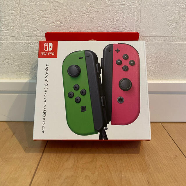 クーポン★Switch ジョイコン Joy-Con ネオングリーン/ネオンピンク家庭用ゲームソフト