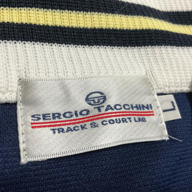 Sergio Tacchini(セルジオタッキーニ)のSERGIO TACCHINI セルジオタッキーニ　L ジャージ　インスタ　紺 レディースのレディース その他(その他)の商品写真