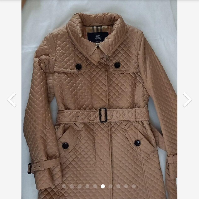 BURBERRY(バーバリー)の未使用☆BURBERRYバーバリーロンドン ☆キルティングコート☆裏ノバチェック レディースのジャケット/アウター(その他)の商品写真