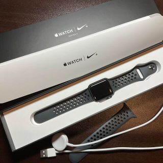 アップルウォッチ(Apple Watch)のApple Watch Nike + series3 38mm GPS(腕時計(デジタル))