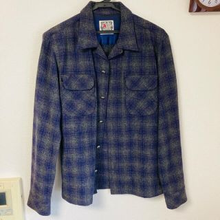 stiff シャツ　ロカビリー  50's スティッフ　黒ピン