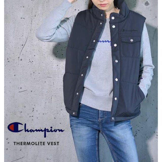 Champion - チャンピオン ダウンベストの通販 by クマShop