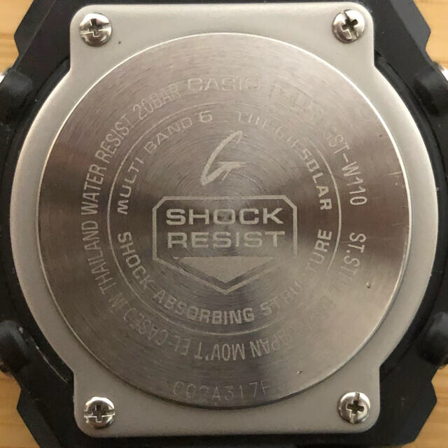 G-SHOCK(ジーショック)のカシオ G-SHOCK GST-W110-1AER メンズの時計(腕時計(アナログ))の商品写真