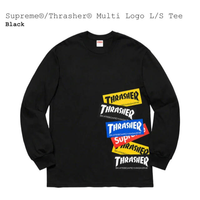 Supreme(シュプリーム)のSupreme Thrasher ロングスリーブT メンズのトップス(Tシャツ/カットソー(七分/長袖))の商品写真