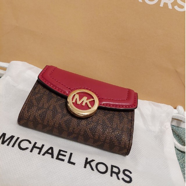 【新品未使用】MICHAEL KORS キーケース マイケルコース モノグラム