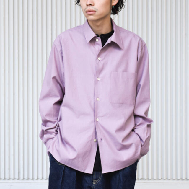 オーラリー AURALEE 21SS Box Shirts 定番のお歳暮 www.gold-and-wood.com