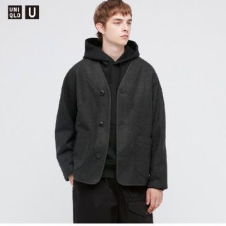 ユニクロ(UNIQLO)のUNIQLO U フリースカーディガン(カーディガン)