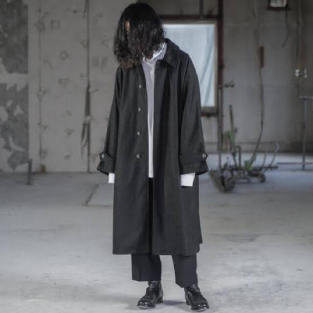 筋メダル」 polyploid long coat c | ferndaledowntown.com