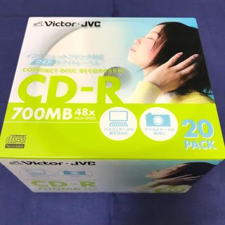 ビクター(Victor)の【Victor・JVC】CD-R　700MB　48x　１０枚セット(PC周辺機器)