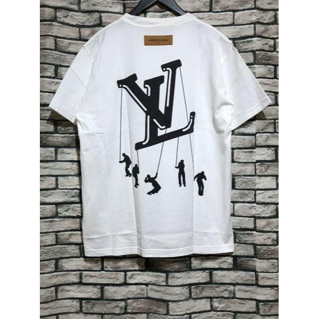 ルイヴィトン☆21SS フロウティングLVインサイドアウトTシャツ