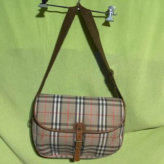 バーバリー(BURBERRY)のBurberrys OLD ショルダーバッグ シャドーホース ノバチェック(ショルダーバッグ)