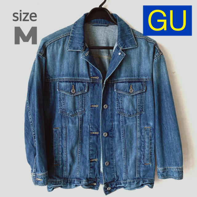 GU(ジーユー)のGU デニムジャケット レディースのジャケット/アウター(Gジャン/デニムジャケット)の商品写真