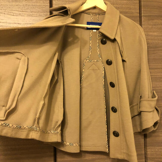 BURBERRY BLUE LABEL(バーバリーブルーレーベル)のmici様専用　【美品】BURBERRY BLUELABEL  ポンチョ レディースのジャケット/アウター(ポンチョ)の商品写真