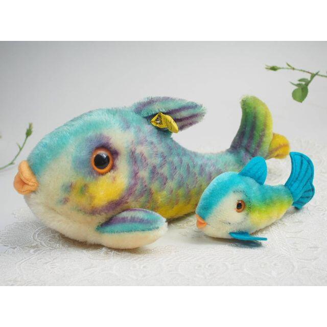 シュタイフ★Flossy Fish 2体セット★青い魚のフロッシー★Steiff