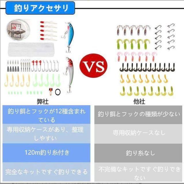 釣り初心者から上級者まで満足♪超豪華で本格的釣りセット