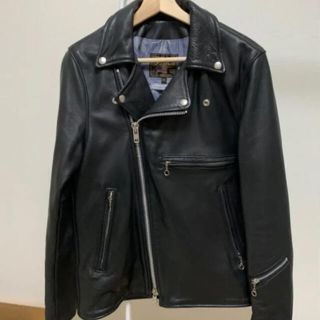 ロンハーマン  レザー ジャケット  シングル ライダース M,D春秋冬