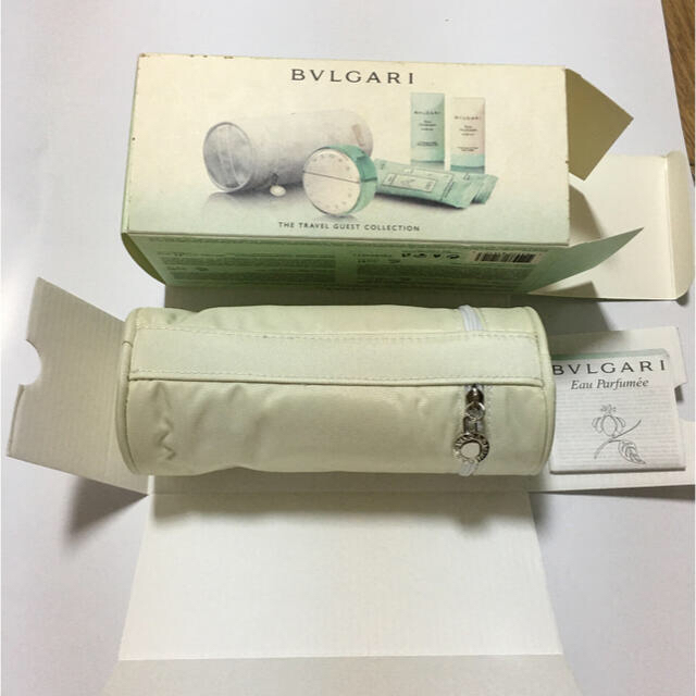 BVLGARI(ブルガリ)の年末価格対応:ブルガリ　トラベルポーチ&ケアセット コスメ/美容のスキンケア/基礎化粧品(化粧水/ローション)の商品写真