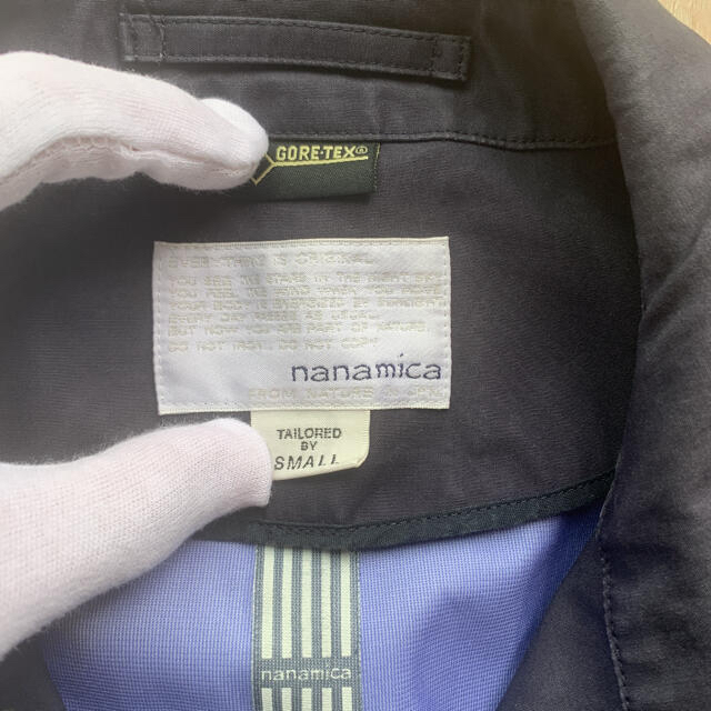 nanamica(ナナミカ)の【ゴアテックス】nanamica ナナミカ Gore-tex コート ネイビー メンズのジャケット/アウター(ステンカラーコート)の商品写真