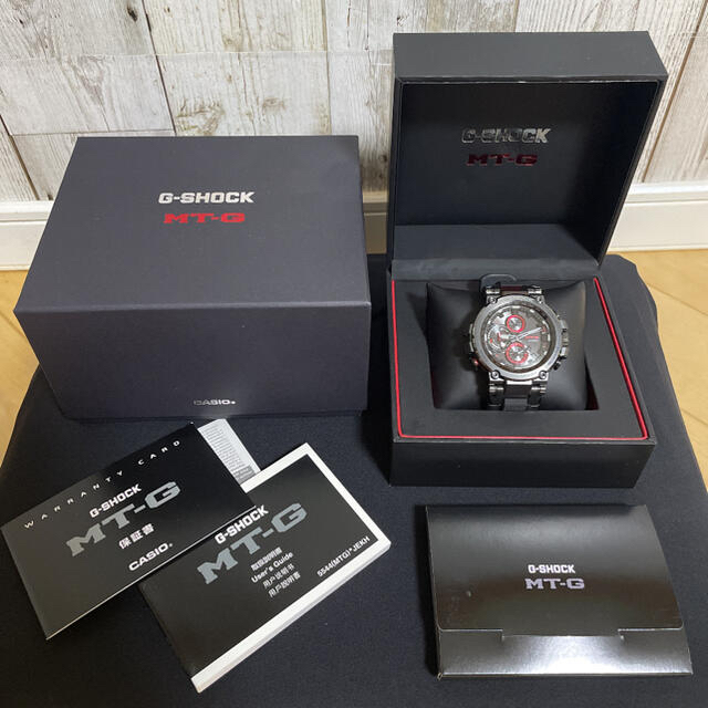 ブランド雑貨総合 G-SHOCK MTG-B1000B-1AJF 美品MTG - 腕時計(アナログ