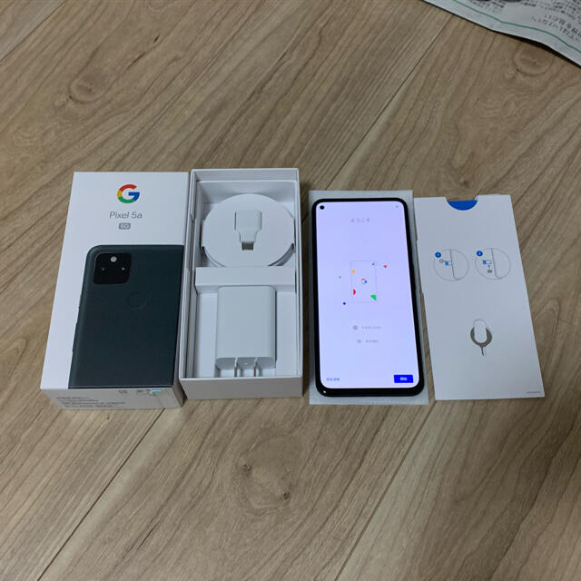 【新品】Google Pixel5a 5G SIMフリー 128GB+おまけ付き