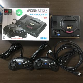 セガ(SEGA)の【即日発送＋プチプチ包装】ＳＥＧＡ　メガドライブ　ミニW(家庭用ゲーム機本体)