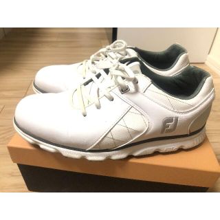 フットジョイ(FootJoy)の【美品！一回のみ使用】フットジョイゴルフシューズPROSL 24.5cm(シューズ)