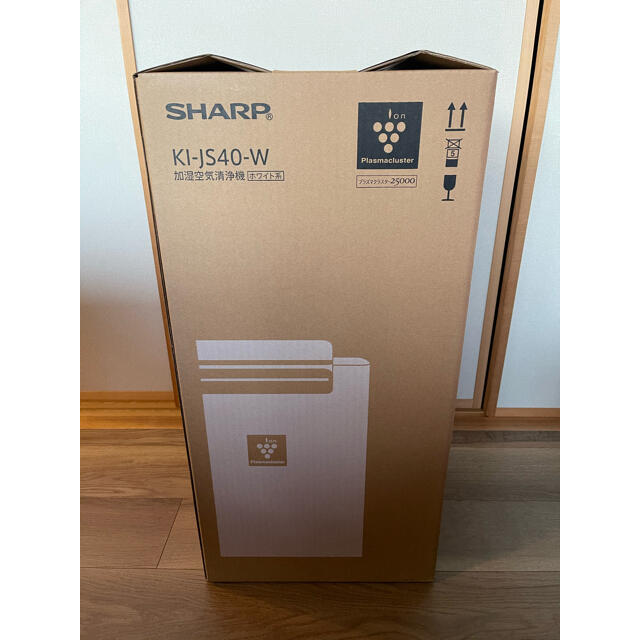 シャープ SHARP 加湿空気清浄機 KI-JS40W